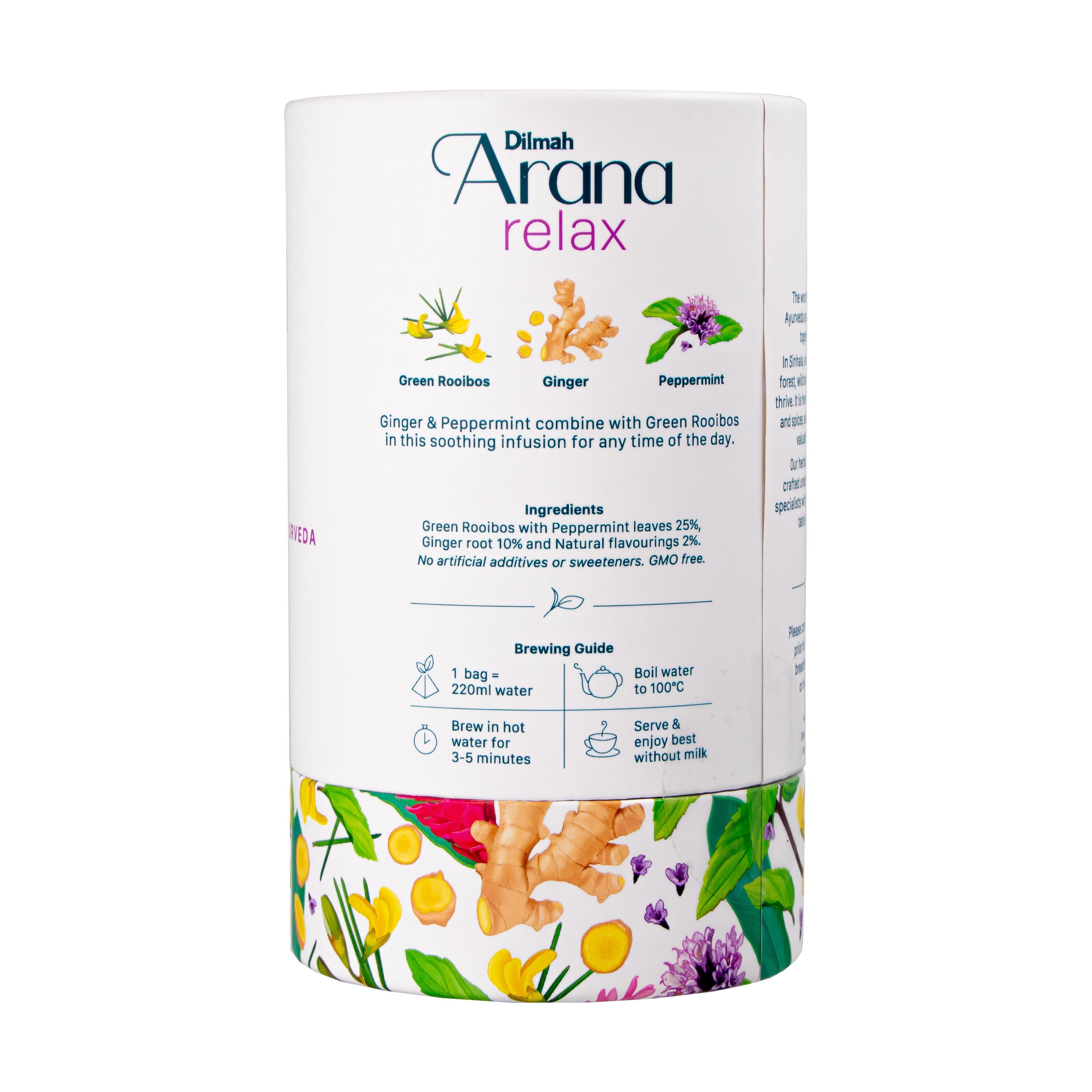 Arana - Green rooiboss with Ginger and Peppermint