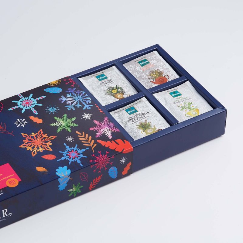 Natural Winter Infusions Variety Gift Pack-8x10 Individually Wrapped Tea Bags